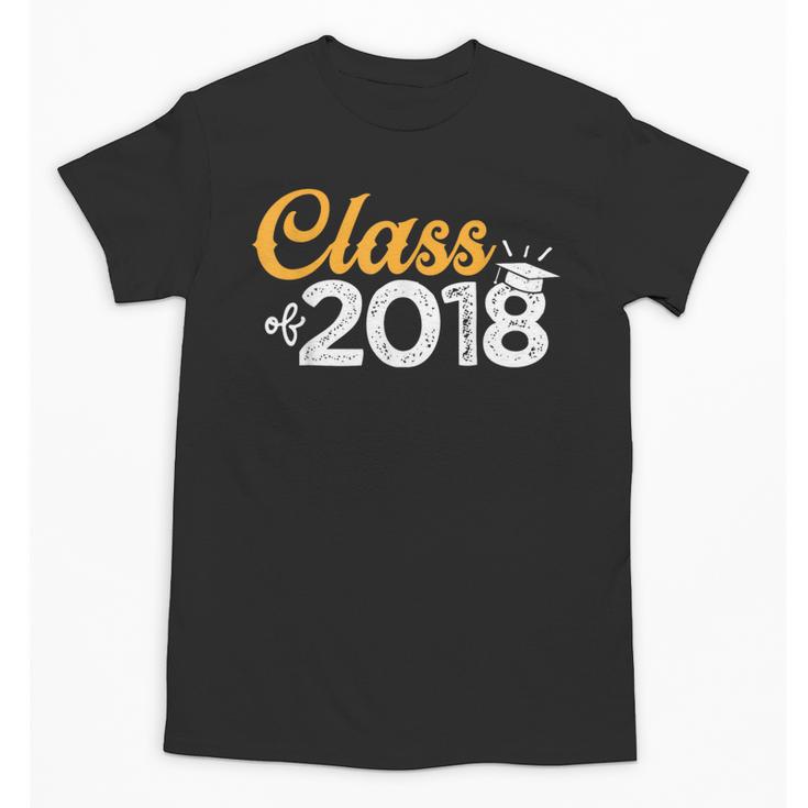 Class Of 2018 Graduation T Shirt Senior Boys Girls Men Women Unisex T-Shirt