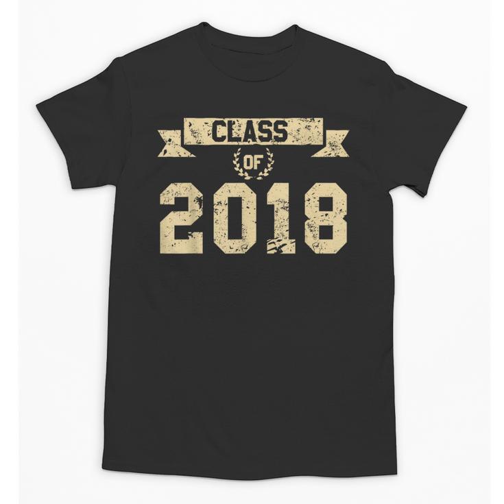 Class Of 2018 T-Shirt For 2018 Graduation Seniors Unisex T-Shirt
