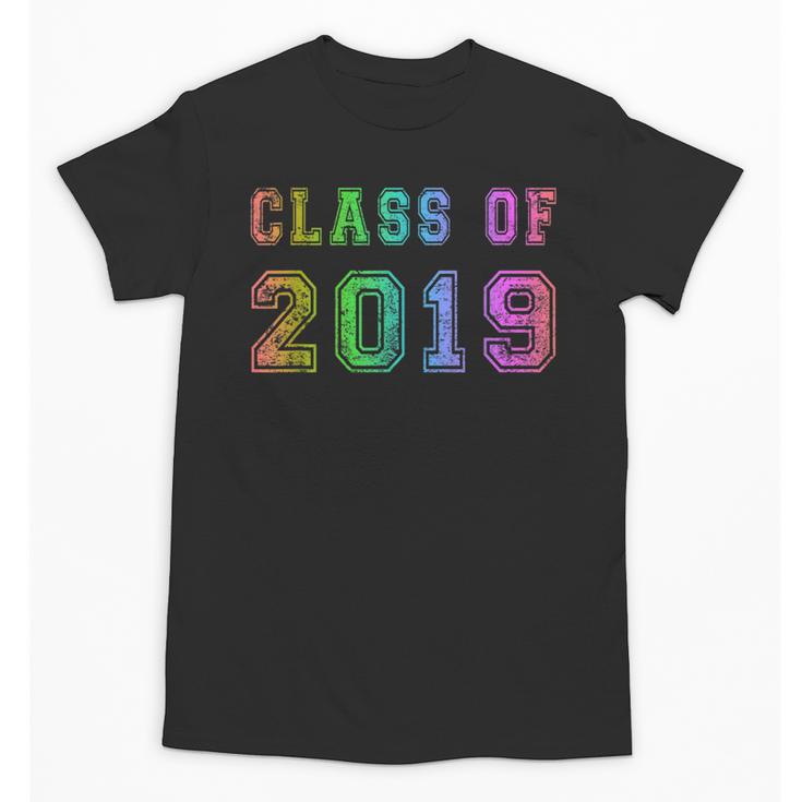 Class Of 2019 High School Graduation Date Graduate Unisex T-Shirt