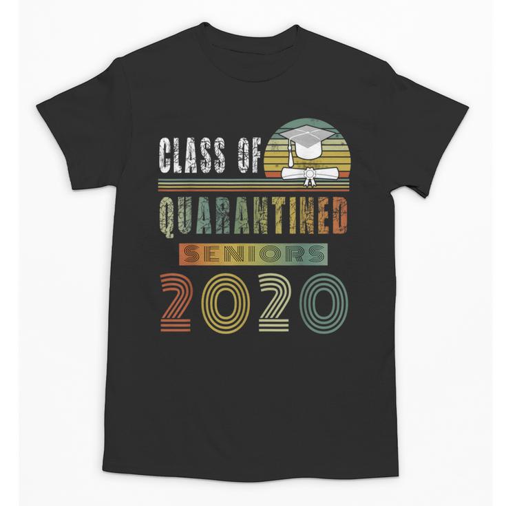 Class Of 2020 Quarantined Seniors Graduation Gift Unisex T-Shirt