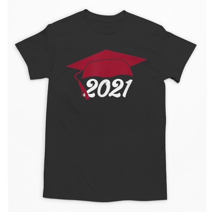 Class Of 2021 Burgundy Regalia Graduation Unisex T-Shirt