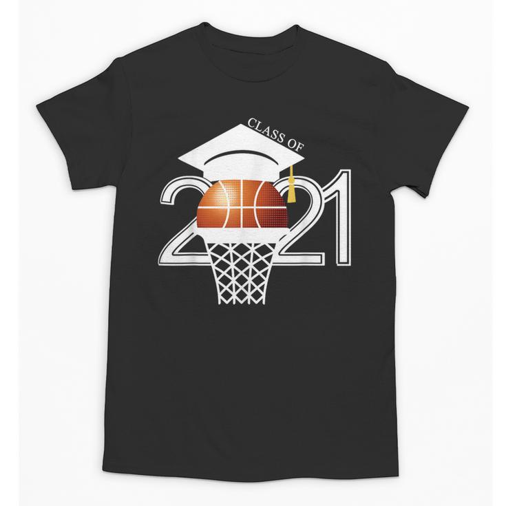 Class 2021 Graduation Senior Basketball Player Unisex T-Shirt