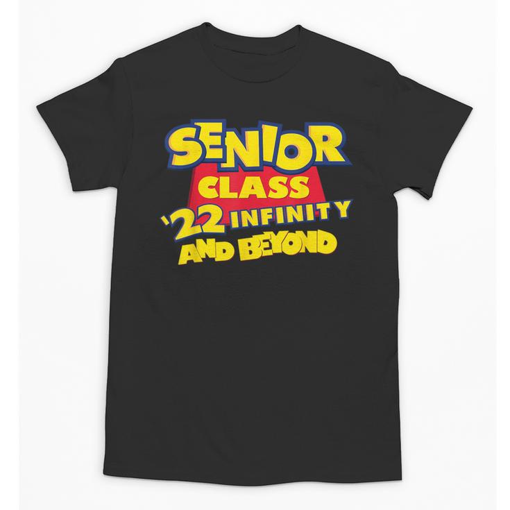 Class Of 2022 Senior 2000s Animated Movie Style Graduation Unisex T-Shirt