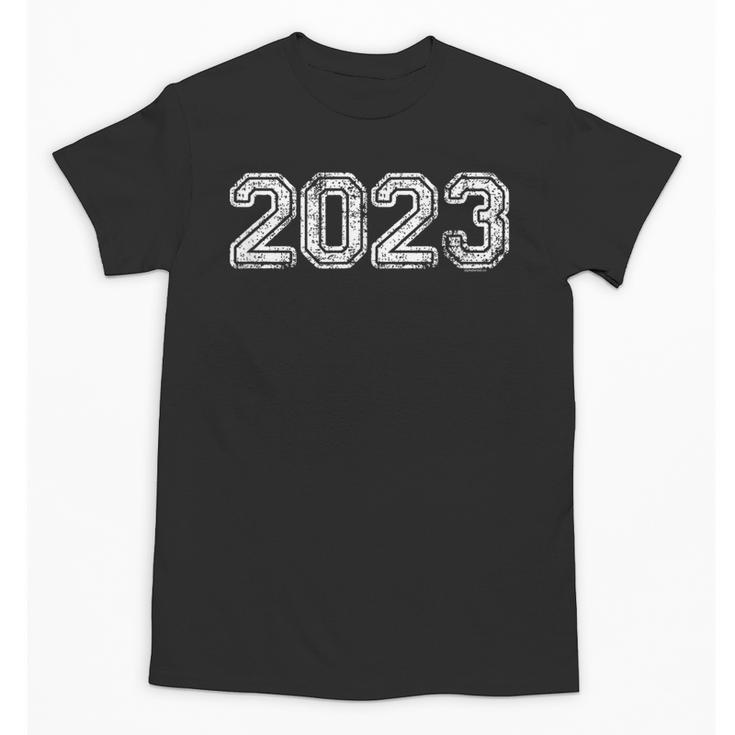 Class Of 2023 Graduation School Vintage Spirit Senior 2023 Unisex T-Shirt