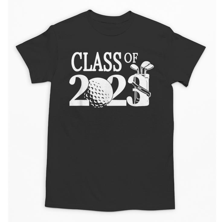Class Of 2023 Graduation Senior Golfer Golf Player Unisex T-Shirt