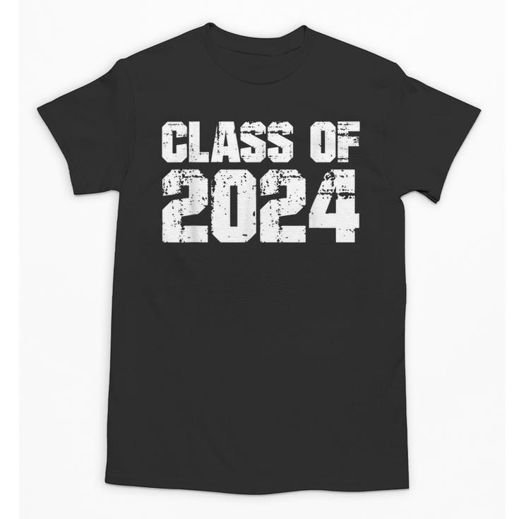 Class Of 2024 High School College Graduation Reunion T-Shirt Unisex T-Shirt