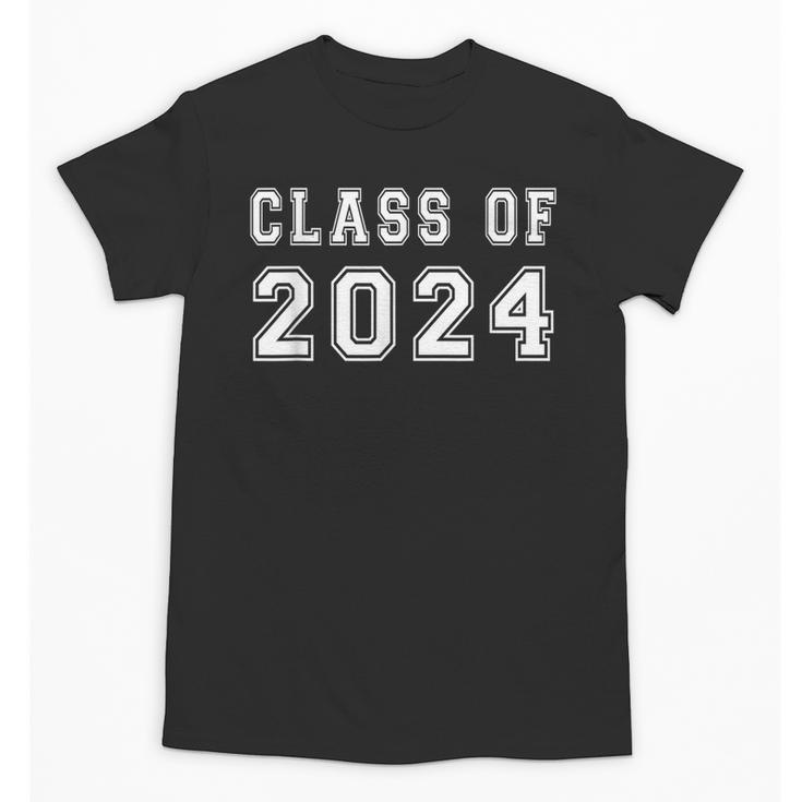 Class Of 2024 High School Graduation Date Graduate T Shirt Unisex T-Shirt