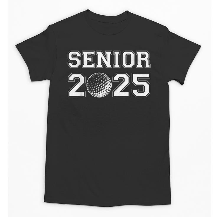 Class Of 2025 Golf Senior Golfing Graduation Graduate Men Unisex T-Shirt