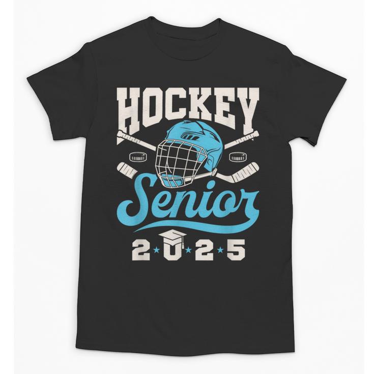 Class Of 2025 Hockey Senior Graduation Graduate Grad Unisex T-Shirt