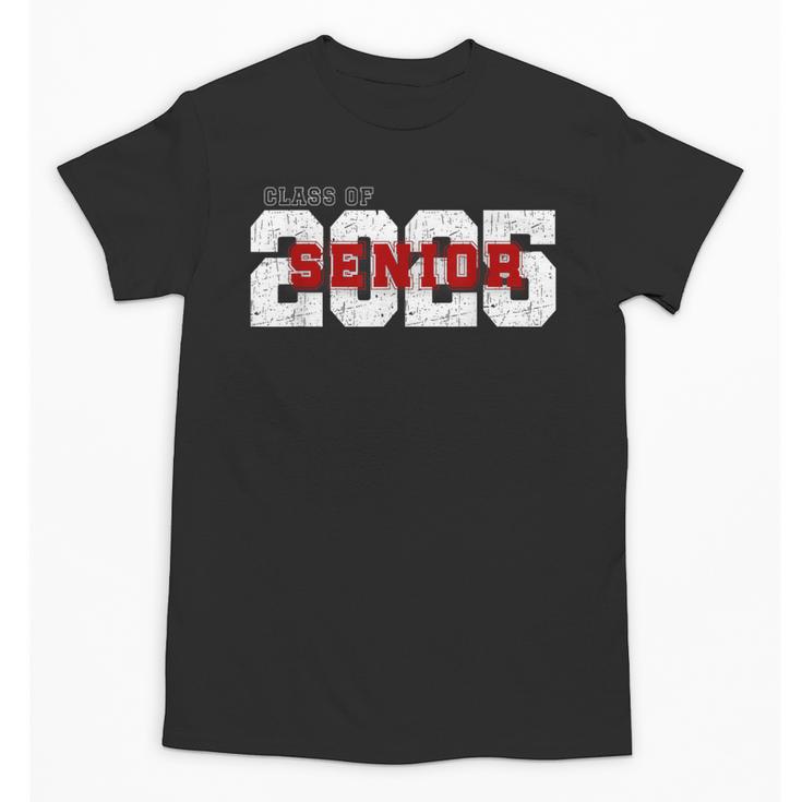Class Of 2025 Senior Graduation 2025 And Red Unisex T-Shirt