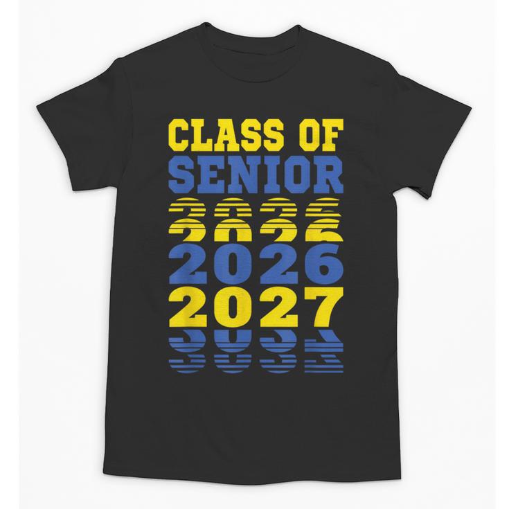 Class Of 2026 2027 Senior Graduation Students Unisex T-Shirt