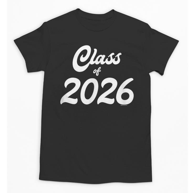Class Of 2026 Graduation School Spirit Her Senior Class Unisex T-Shirt