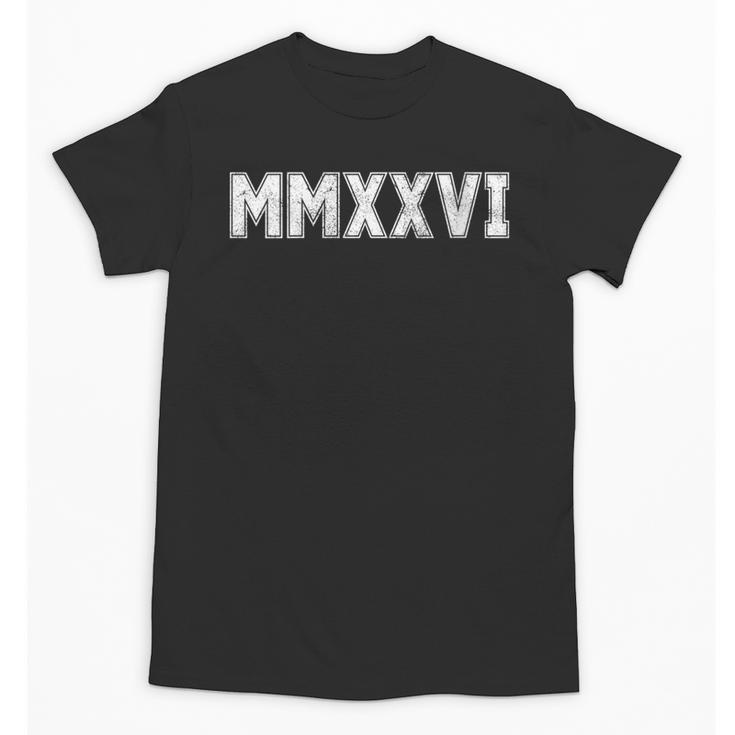Class Of 2026 MMXXVI Vintage Freshman 2026 Senior Graduation Unisex T-Shirt