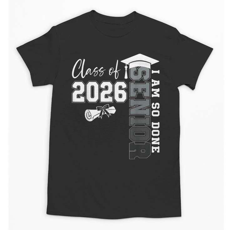 Class Of 2026 Senior 2026 Graduation Decoration Men Senior Unisex T-Shirt