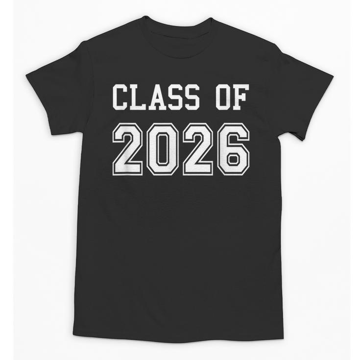 Class Of 2026 Shirt Graduation School Future Graduate Unisex T-Shirt