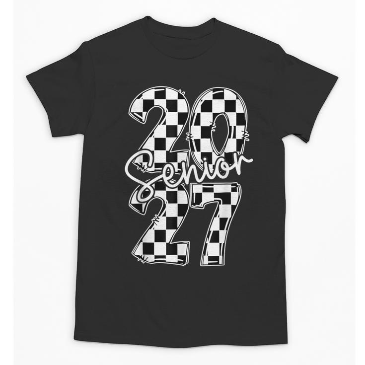 Class Of 2027 Shirt Graduation Senior 2027 Unisex T-Shirt
