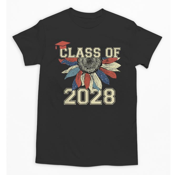 Class Of 2028 High School Graduation Senior 2028 Unisex T-Shirt