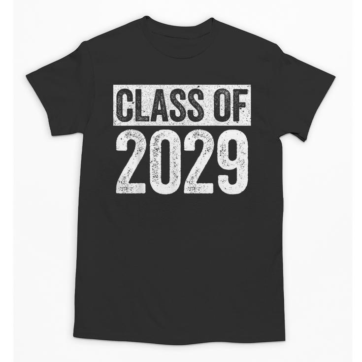 Class Of 2029 Shirt Senior 2029 Graduation Unisex T-Shirt