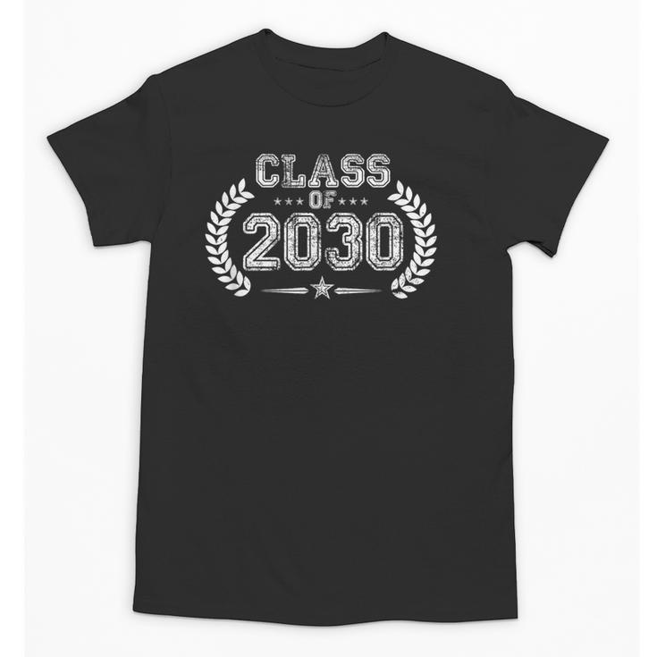 Class Of 2030 Kindergarten To Graduation Future Unisex T-Shirt