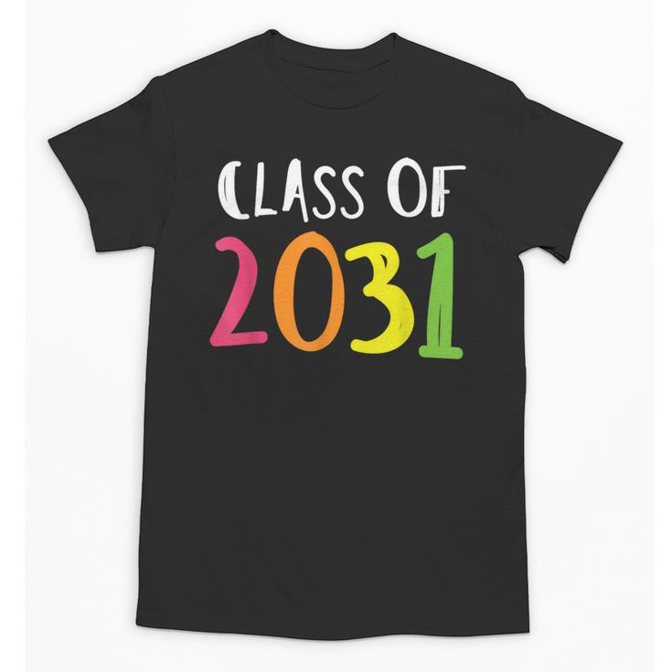 Class Of 2031 Kindergarten Graduation Back To School T-Shirt Unisex T-Shirt