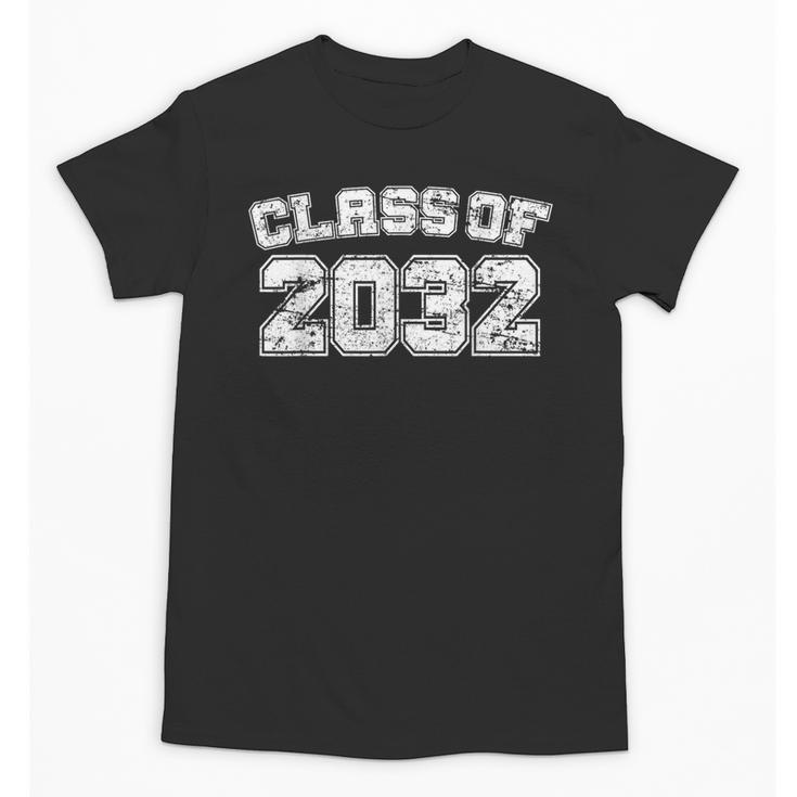 Class Of 2032 32 School Tee Shirt Graduation Class Party Unisex T-Shirt