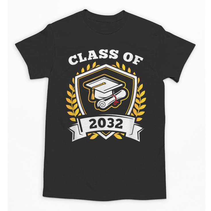 Class Of 2032 Class Of 2032 Graduation T-Shirt Unisex T-Shirt