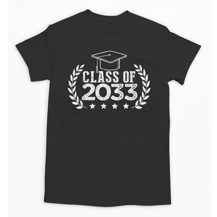 Class Of 2033 Grow With Me Shirt Graduation Kindergarten Unisex T-Shirt