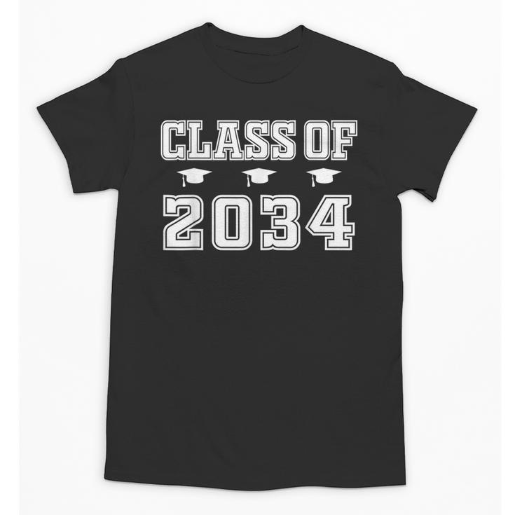 Class Of 2034 School Graduation Unisex T-Shirt