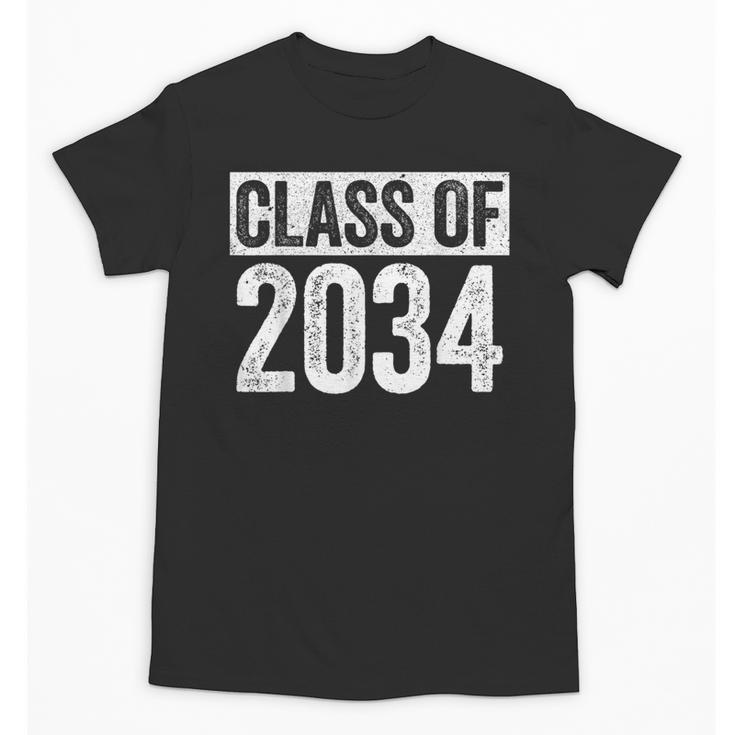 Class Of 2034 Shirt Senior 2034 Graduation Unisex T-Shirt