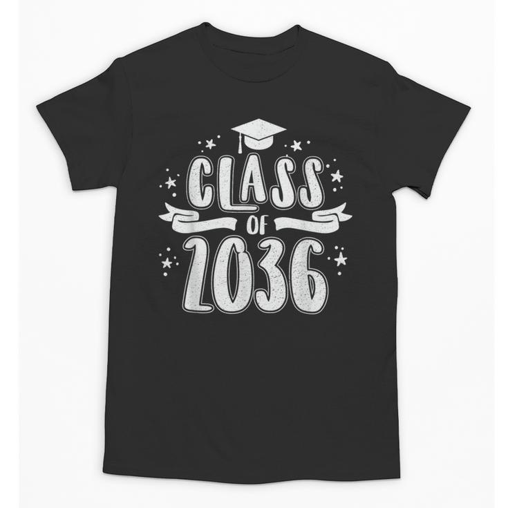 Class Of 2036 Last First Day Of School Graduation Men Women Unisex T-Shirt