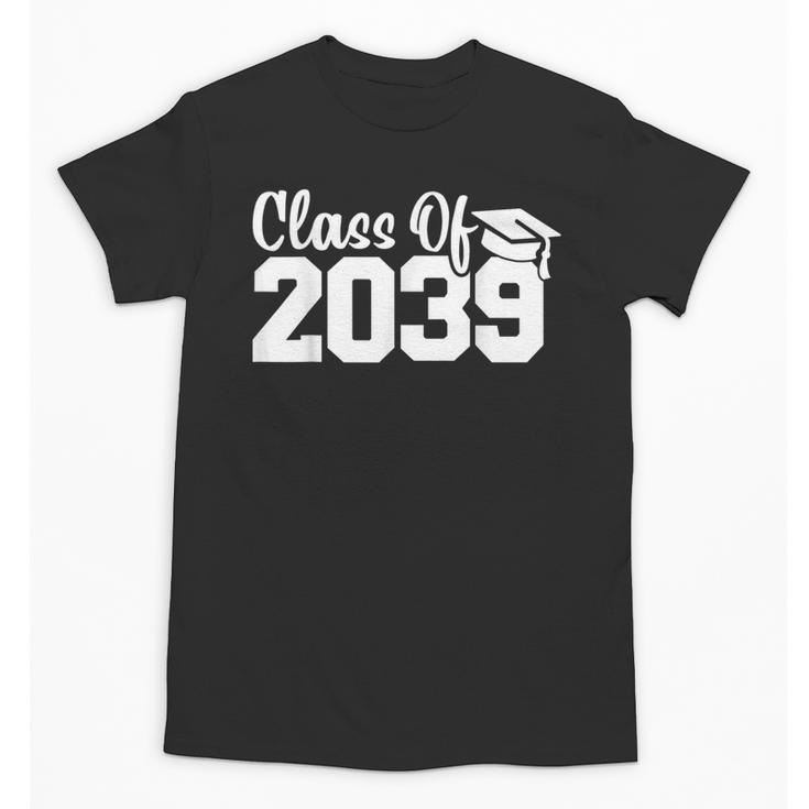 Class Of 2039 Senior 2039 Kindergarten To Graduation Unisex T-Shirt