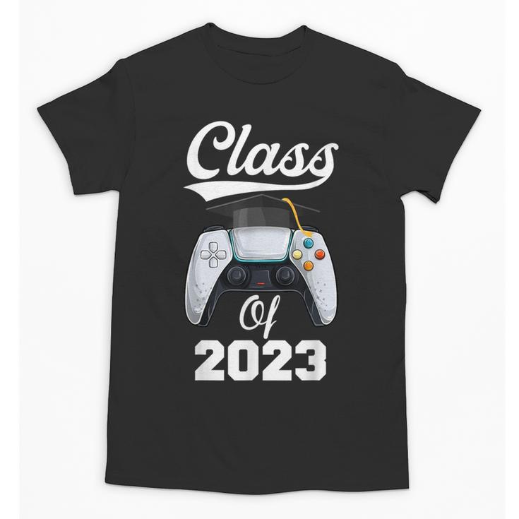 Class Of Gamer 2023 Shirt Graduation Game Boy Graduate Unisex T-Shirt
