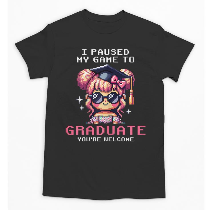 Classic I'm From The 1900s Retro Games Graduating Girl Unisex T-Shirt
