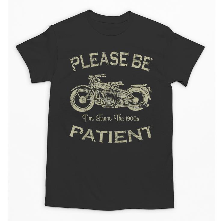 Classic Old Biker I'm From The 1900s Humorous Birthday Unisex T-Shirt
