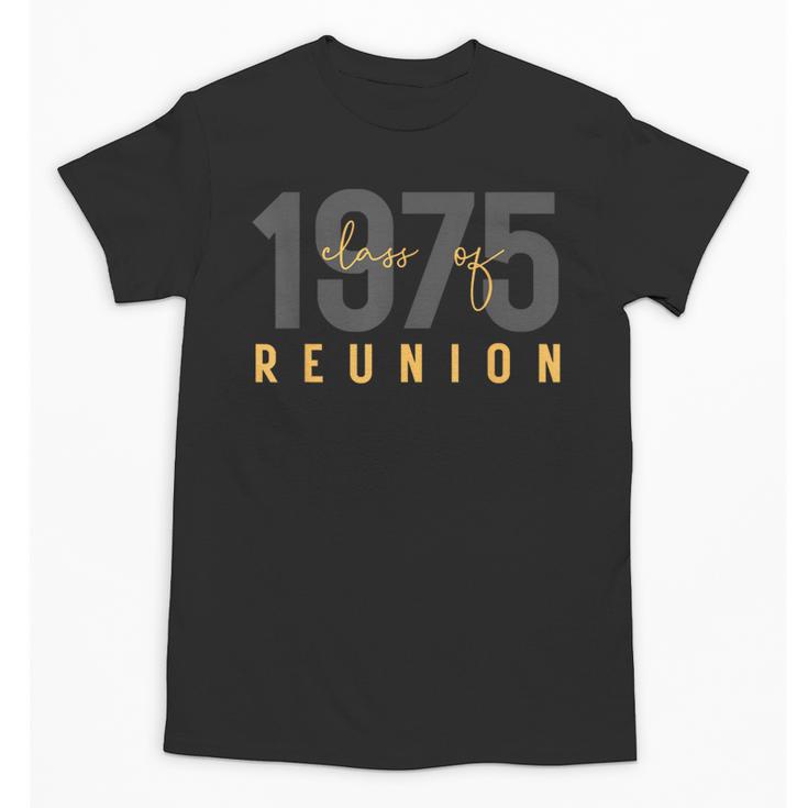 Classic Retro Vintage Class Of 1975 Reunion 50th Graduation Unisex T-Shirt