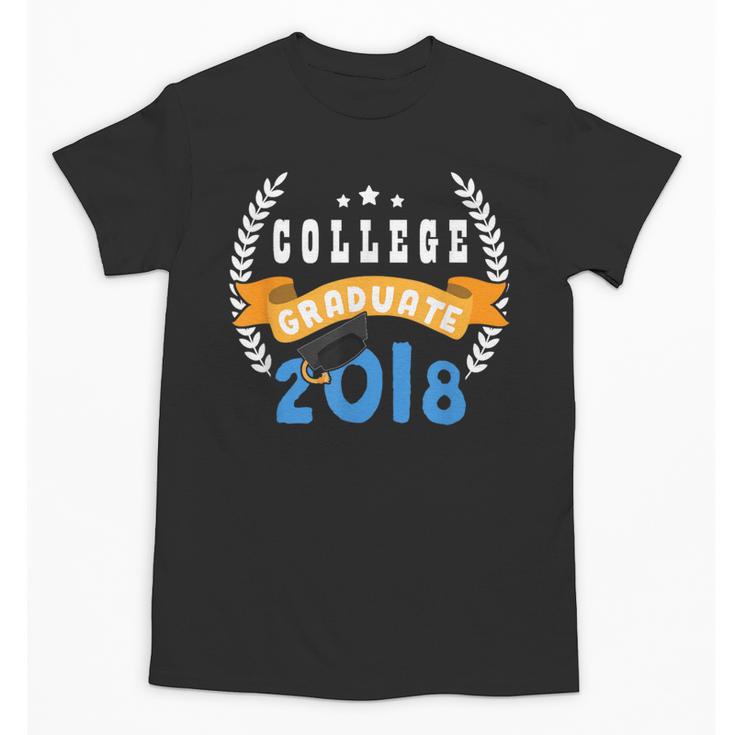 College Graduation Shirts Graduate Grad  2018 Unisex T-Shirt