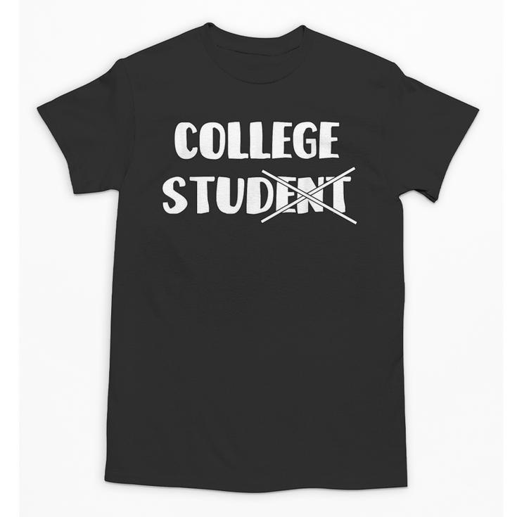 College Humor College Graduation Party Shirts Supplies Men Unisex T-Shirt