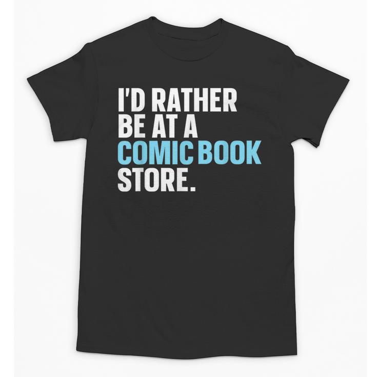Comic Books Art For Men Women Comics Lover Comics Collector Unisex T-Shirt
