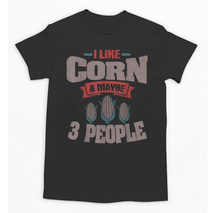 Corn Enthusiast Introvert Maize Farmer Planter Grower Unisex T-Shirt