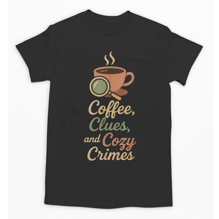 Cozy Crime Club Mystery Reader Bookish Sleuth Unisex T-Shirt