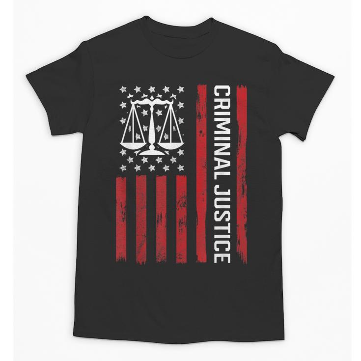 Criminal Justice Major College Student Graduate Graduation Unisex T-Shirt