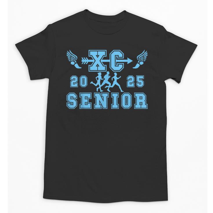 Cross Country Senior Night Senior 2025 Graduation Party 25 Unisex T-Shirt
