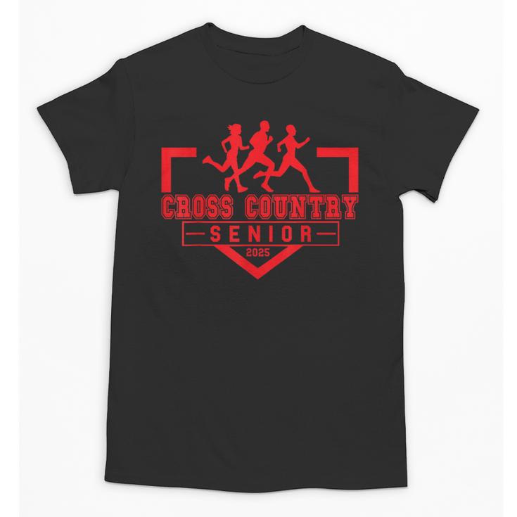 Cross Country Senior Night Senior 2025 Graduation Party 8 Unisex T-Shirt