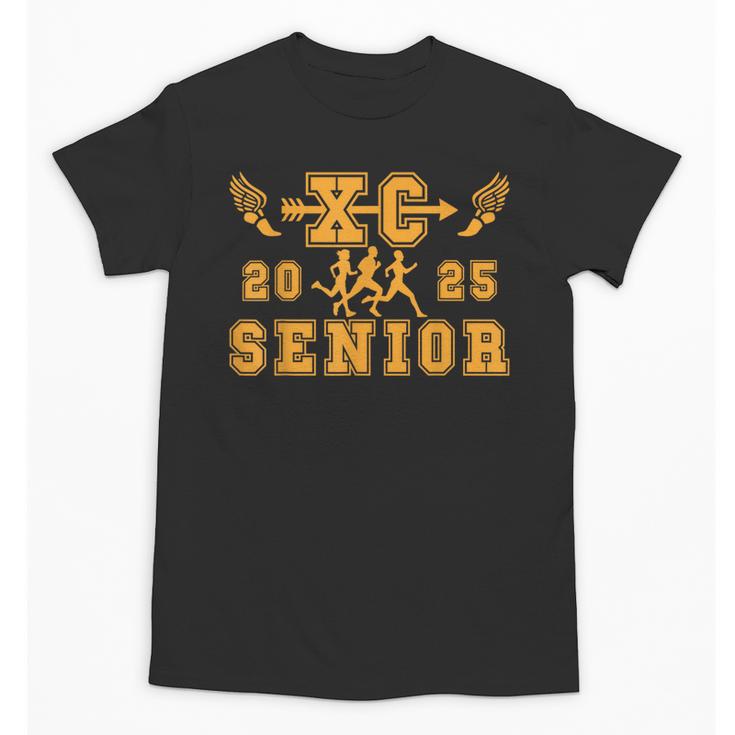 Cross Country Senior Night Senior 2025 Graduation Party 9 Unisex T-Shirt