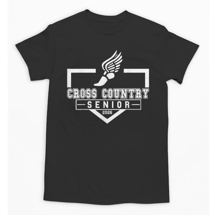 Cross Country Senior Night XC Senior 2026 Graduation 3 Unisex T-Shirt