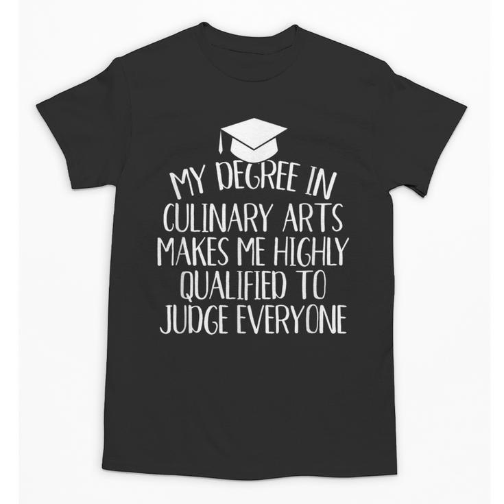 Culinary Arts Major Graduation Unisex T-Shirt