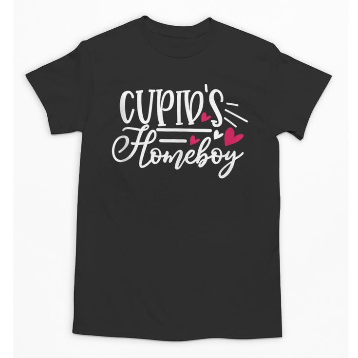 Cupid's Homebody Introvert Valentine's Day Home Unisex T-Shirt