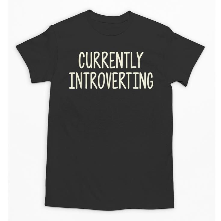 Currently Introverting I Introvert Unisex T-Shirt