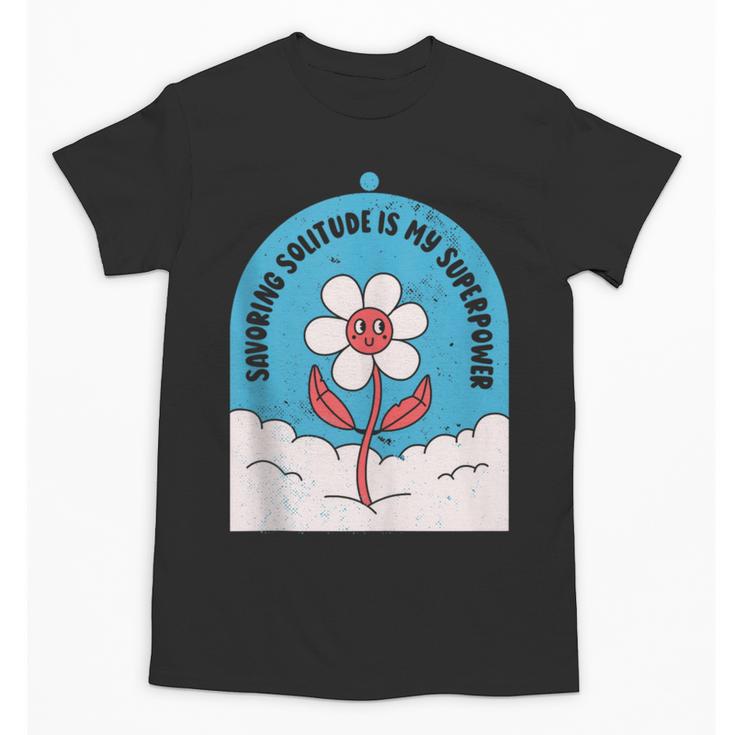 Cute Introvert Shy Teen Anti-Social Inner Strength Unisex T-Shirt