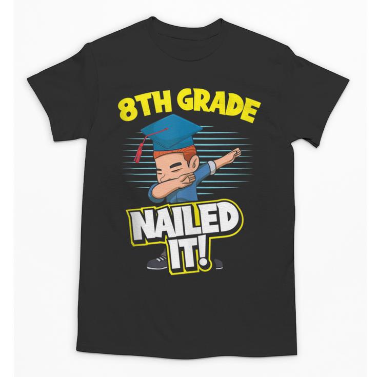 Dabbing Graduation Boy 8th Grade Class Of 2021 Unisex T-Shirt